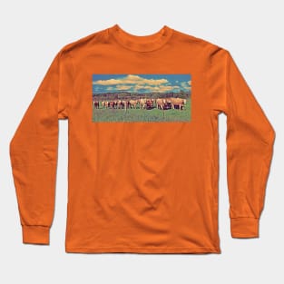 Colourful Cows No.1 Long Sleeve T-Shirt